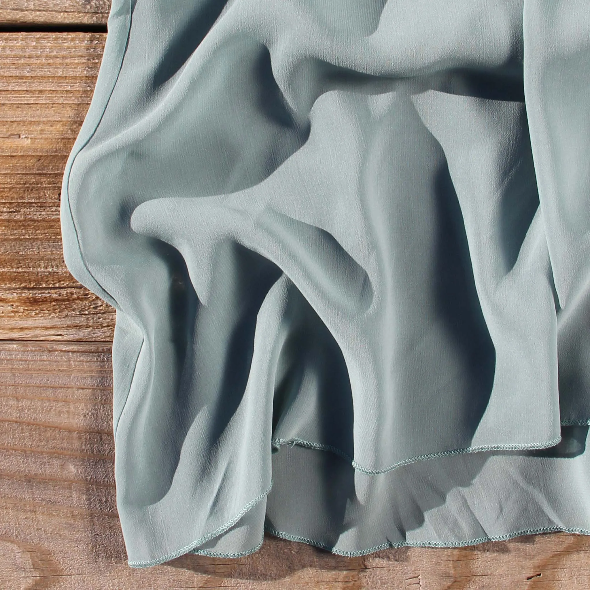 Frosty Sage Party Dress