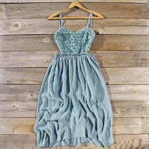 Frosty Sage Party Dress