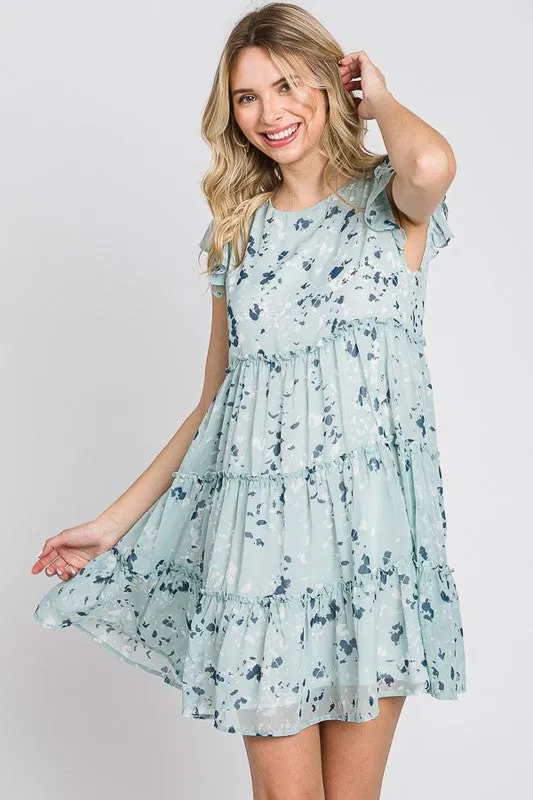 GEE109 - CURVY DRESS FLORAL