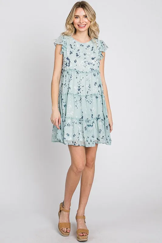GEE109 - CURVY DRESS FLORAL