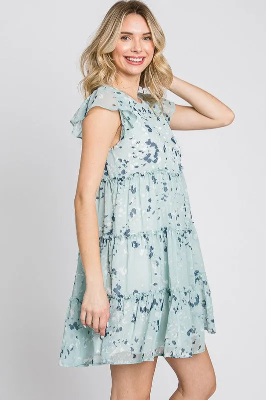 GEE109 - CURVY DRESS FLORAL