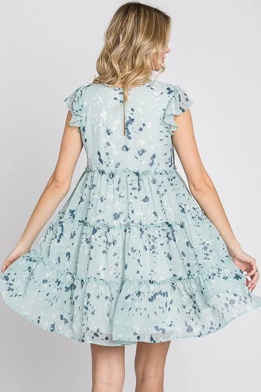 GEE109 - CURVY DRESS FLORAL