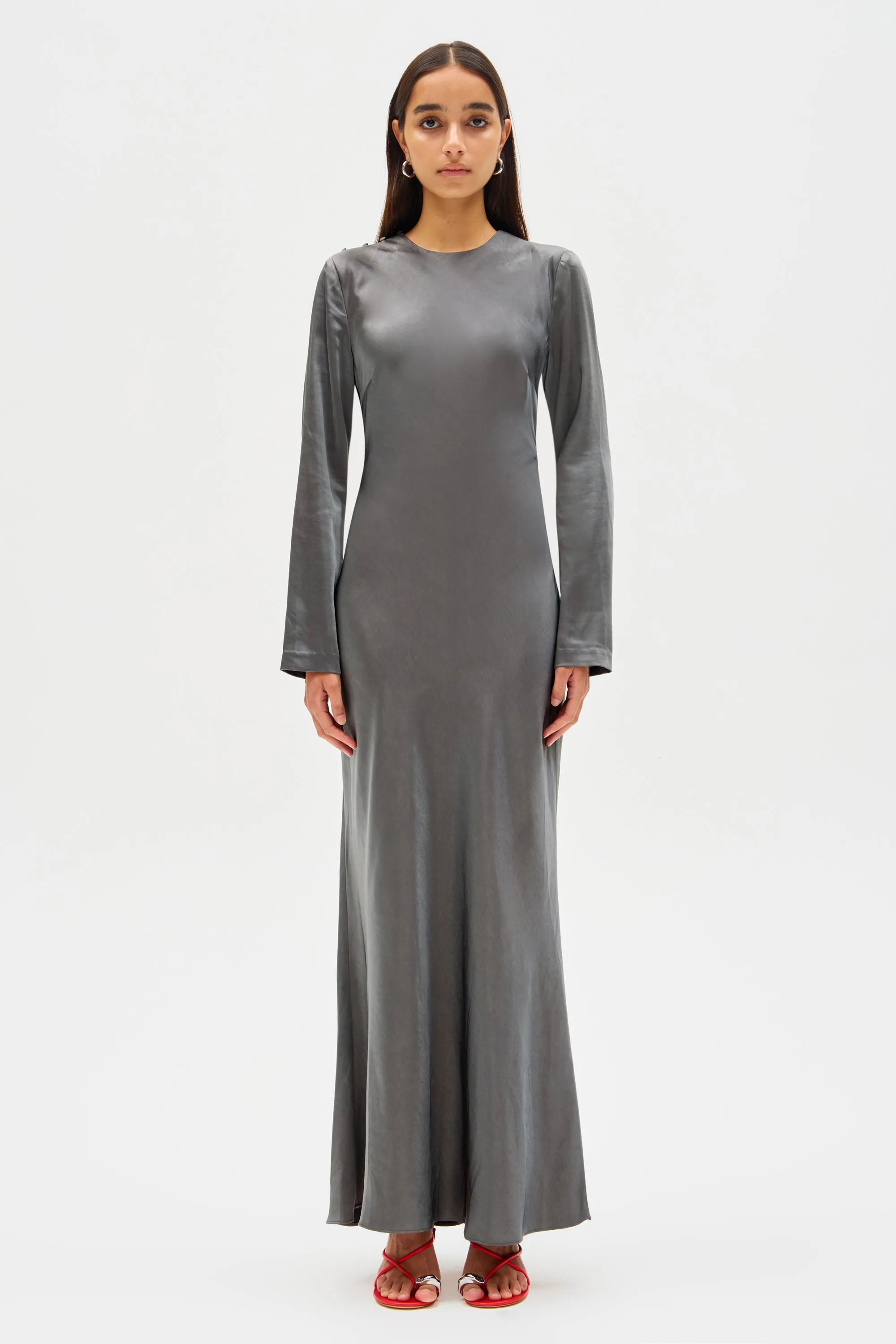 GIGI SATIN MAXI DRESS