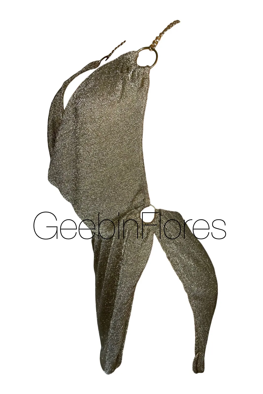 Gold Giselle Asymmetrical Dress