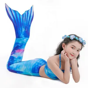 Grils Summer Mermaid Dress&Bikini
