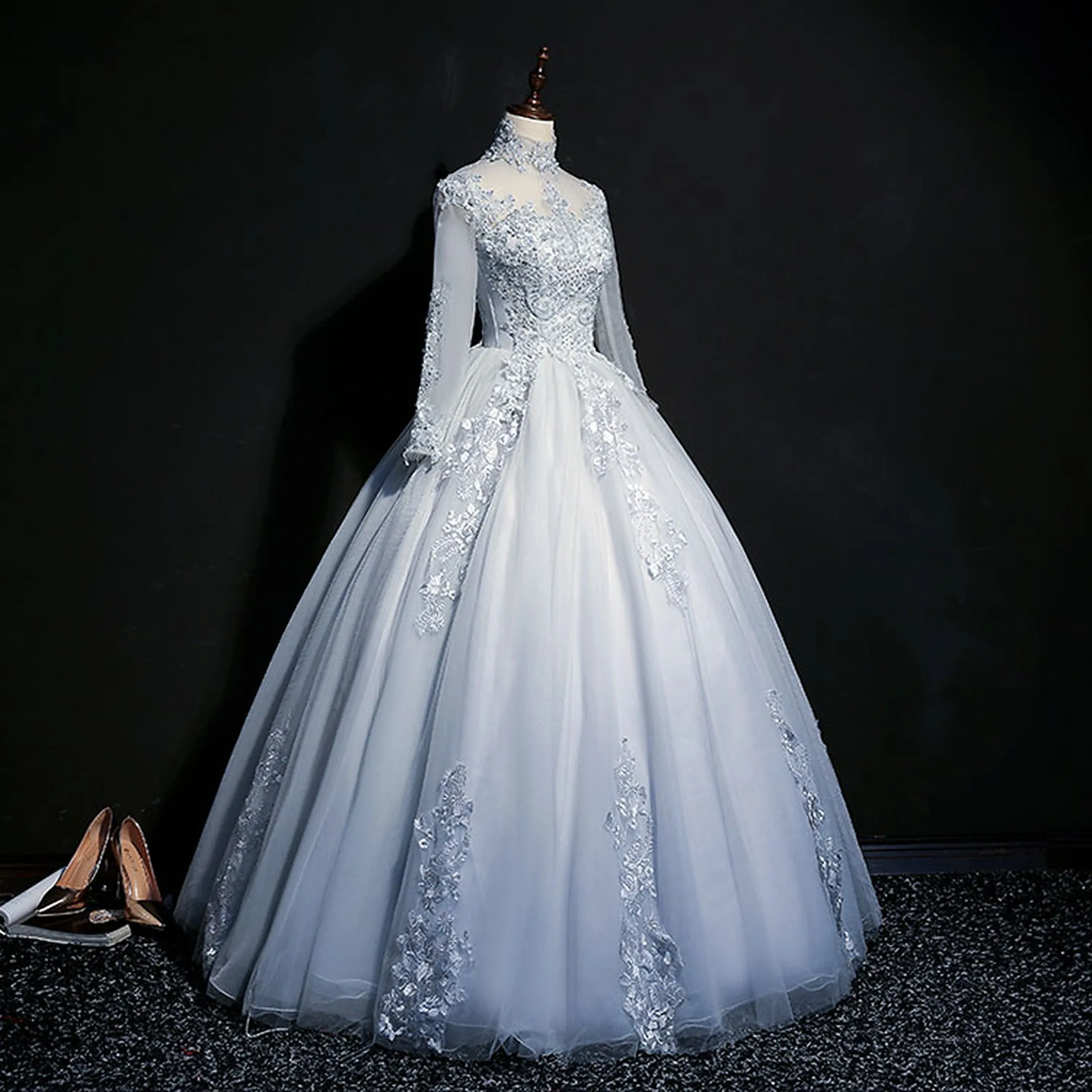 Handmade Ball Gown Quinceañera and Evening Party Dress