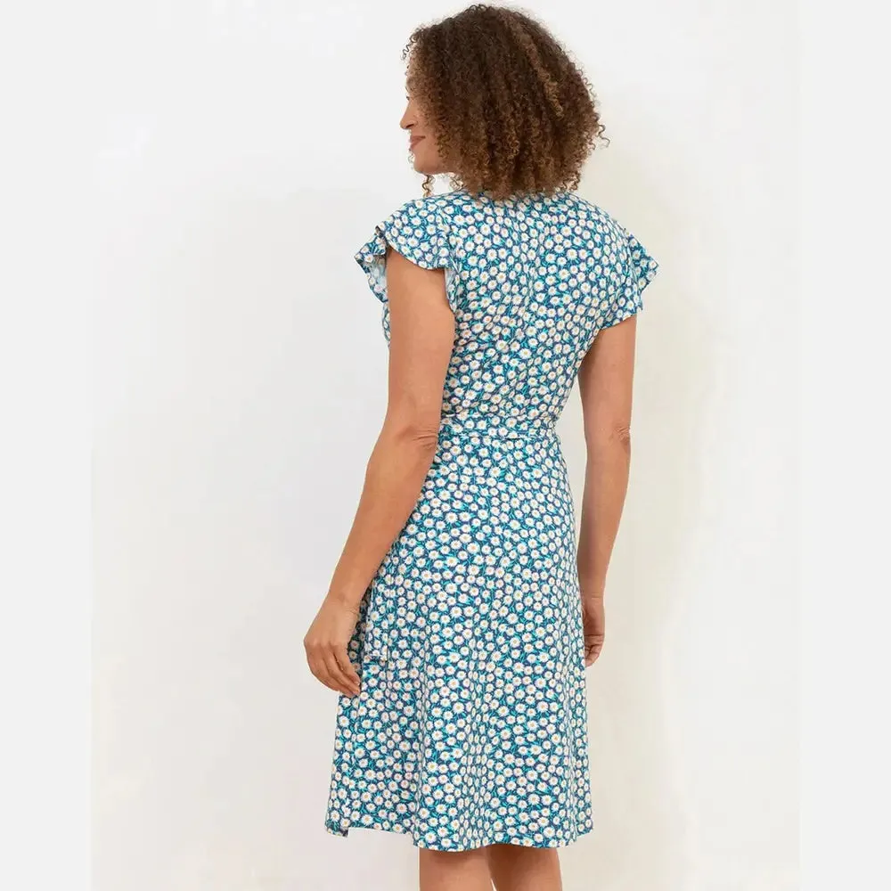 Highcliffe Jersey Wrap Dress Daisy