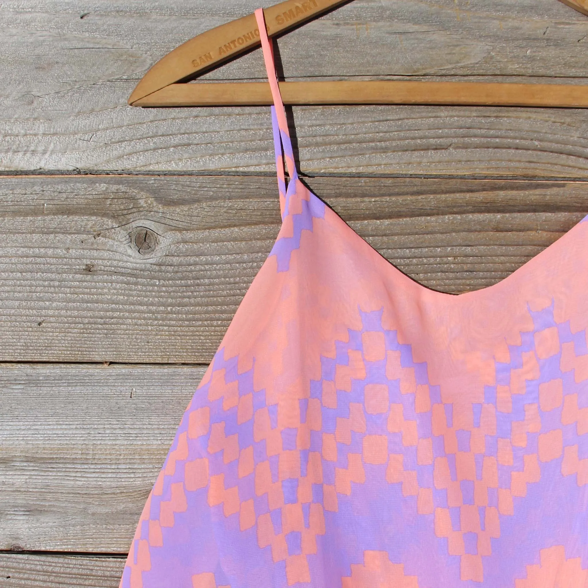 Indian Watercolor Dress in Lilac