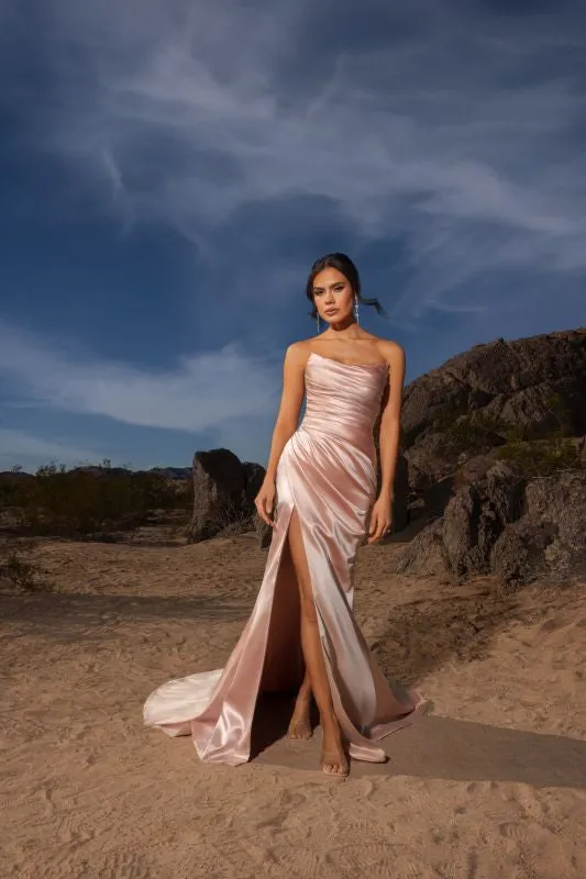 Ivoire by Kitty Chen Size 14 Maureen Diamond White Gown