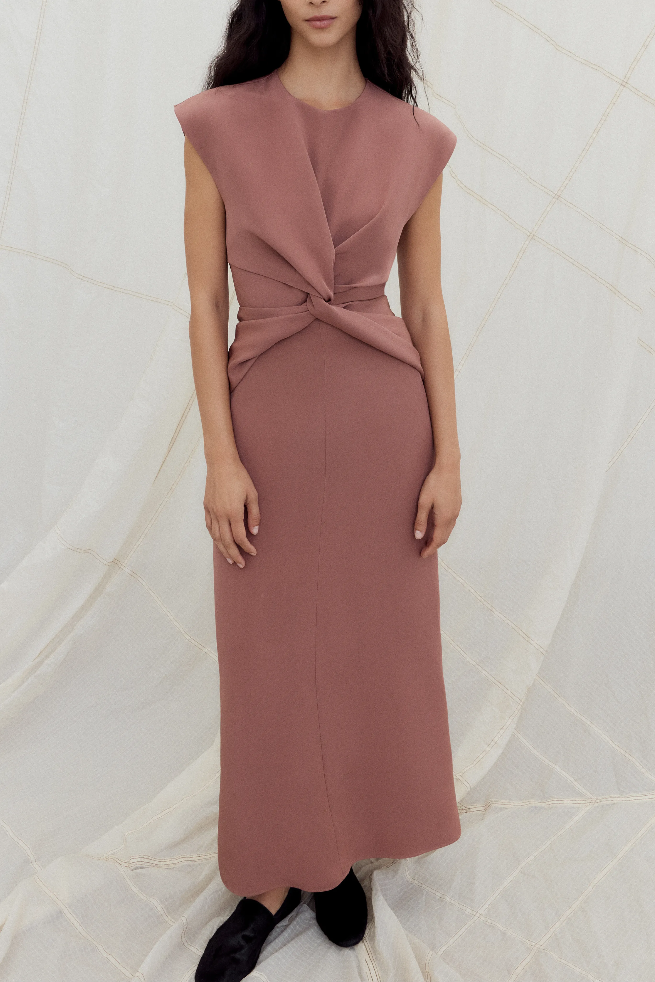 Jessa Twist Front Dress