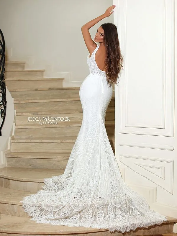 Jessica McClintock Size 16 700261 Ivory Gown