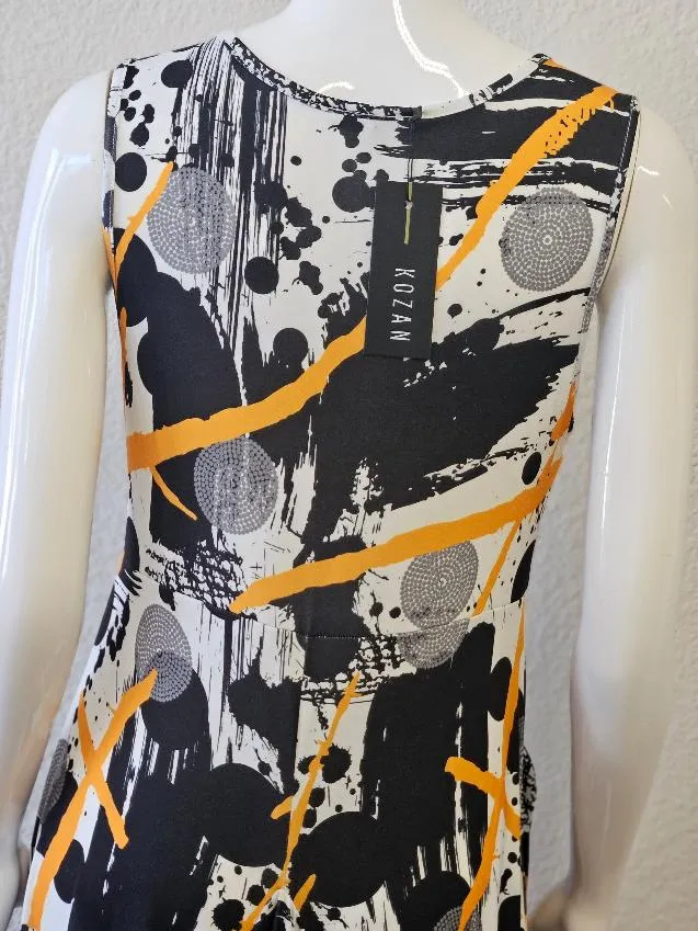 Kozan Sleeveless Dante Dress In Negroni
