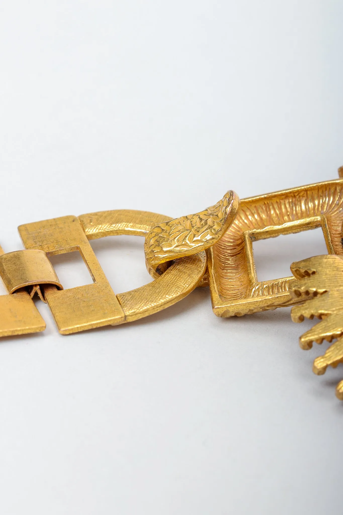 Larry Vrba Mayan Revival Chain Belt