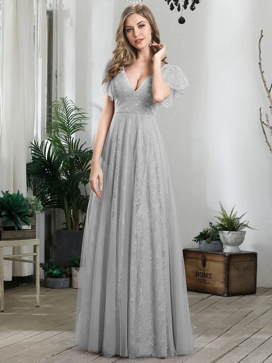 LAST Tiana lace tulle dress in grey s8 Express NZ wide!