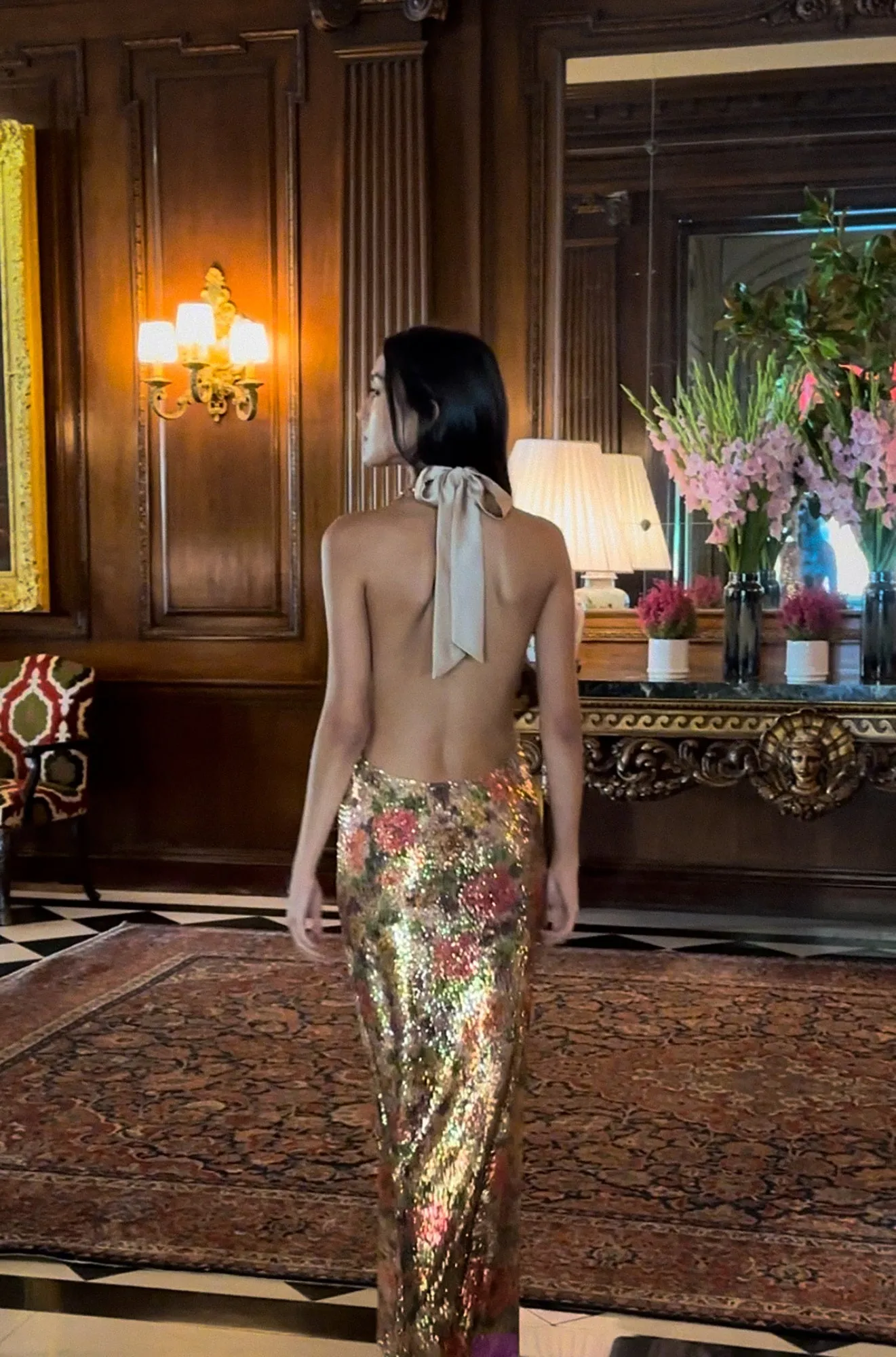LIANA DRESS - FLEUR SEQUIN