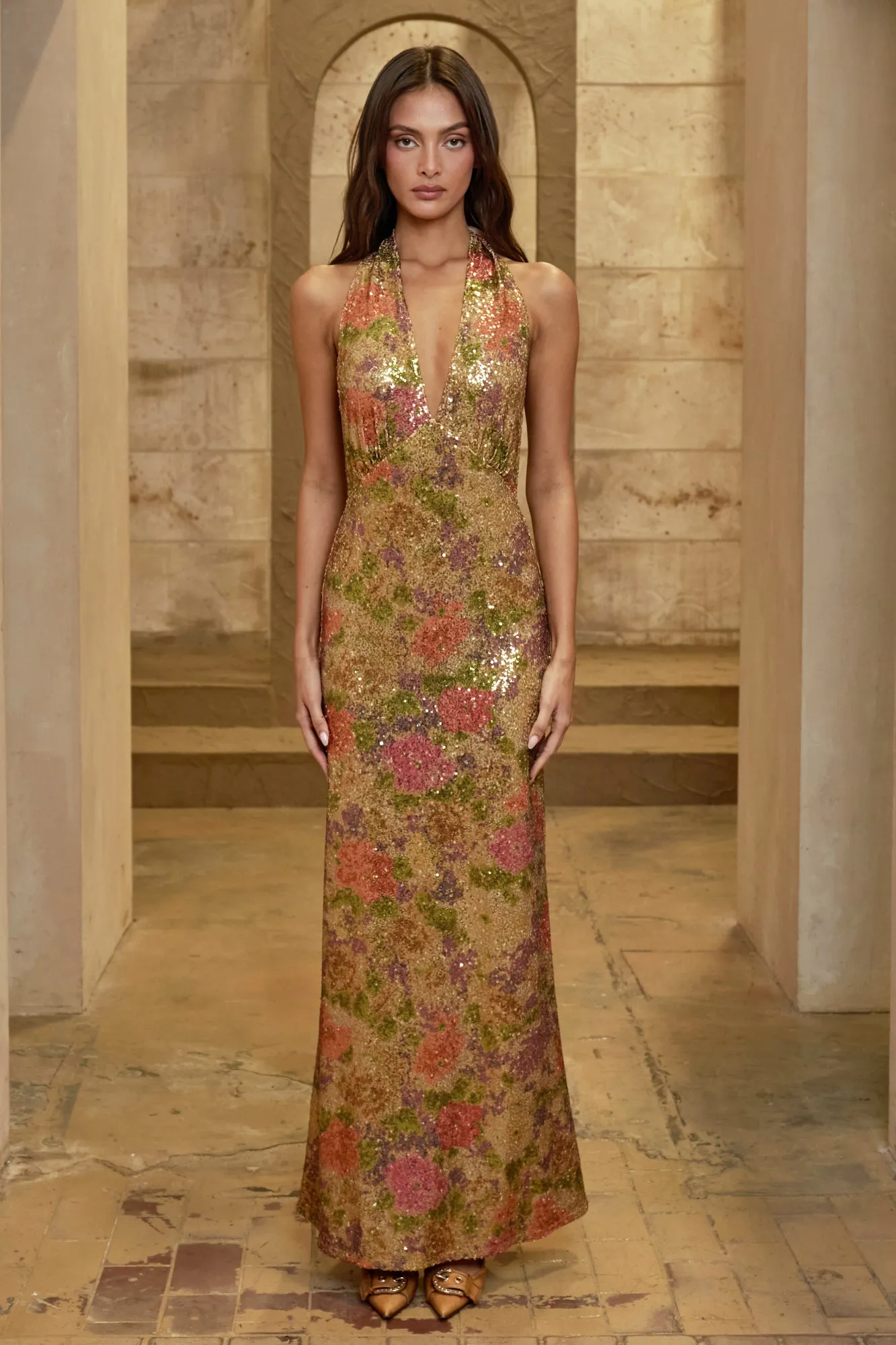 LIANA DRESS - FLEUR SEQUIN