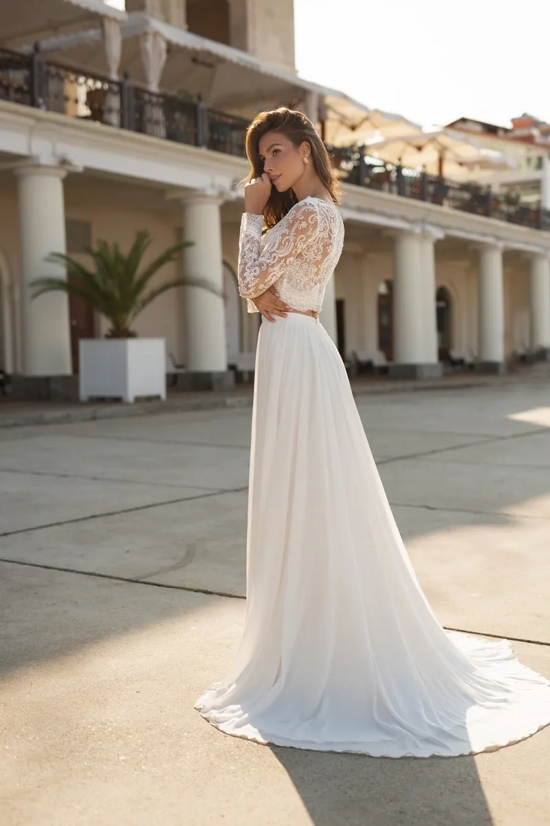 LORELEI TOP & CHIFFON SKIRT