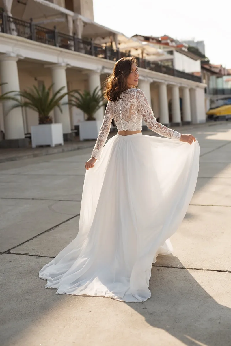 LORELEI TOP & CHIFFON SKIRT