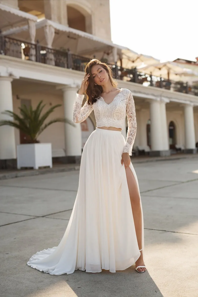 LORELEI TOP & CHIFFON SKIRT