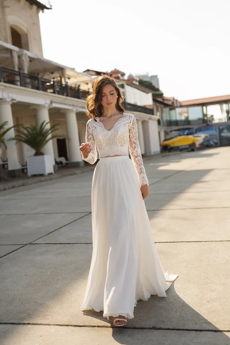 LORELEI TOP & CHIFFON SKIRT