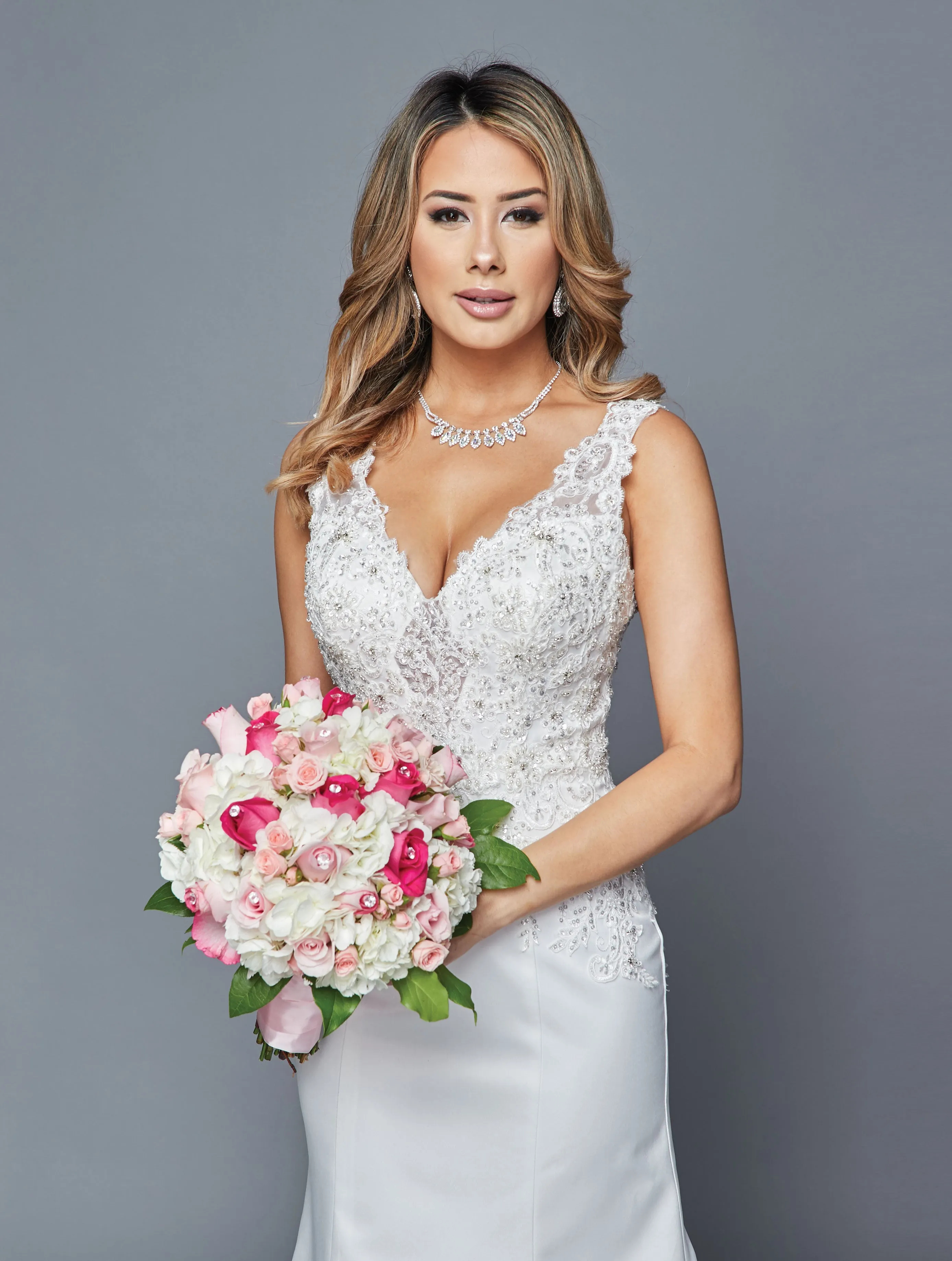 Lovely Wedding Dress Style 410