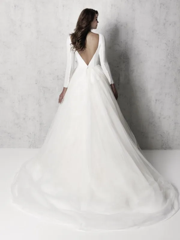 Madison James Size 18 MJ614 Ivory Gown