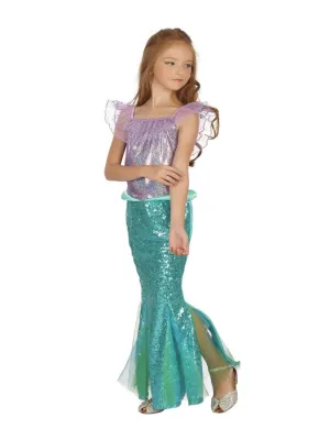 Mermaid Dress Children's Costume