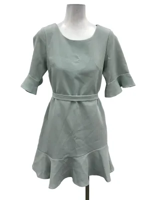 Mint Bell Sleeve Dress