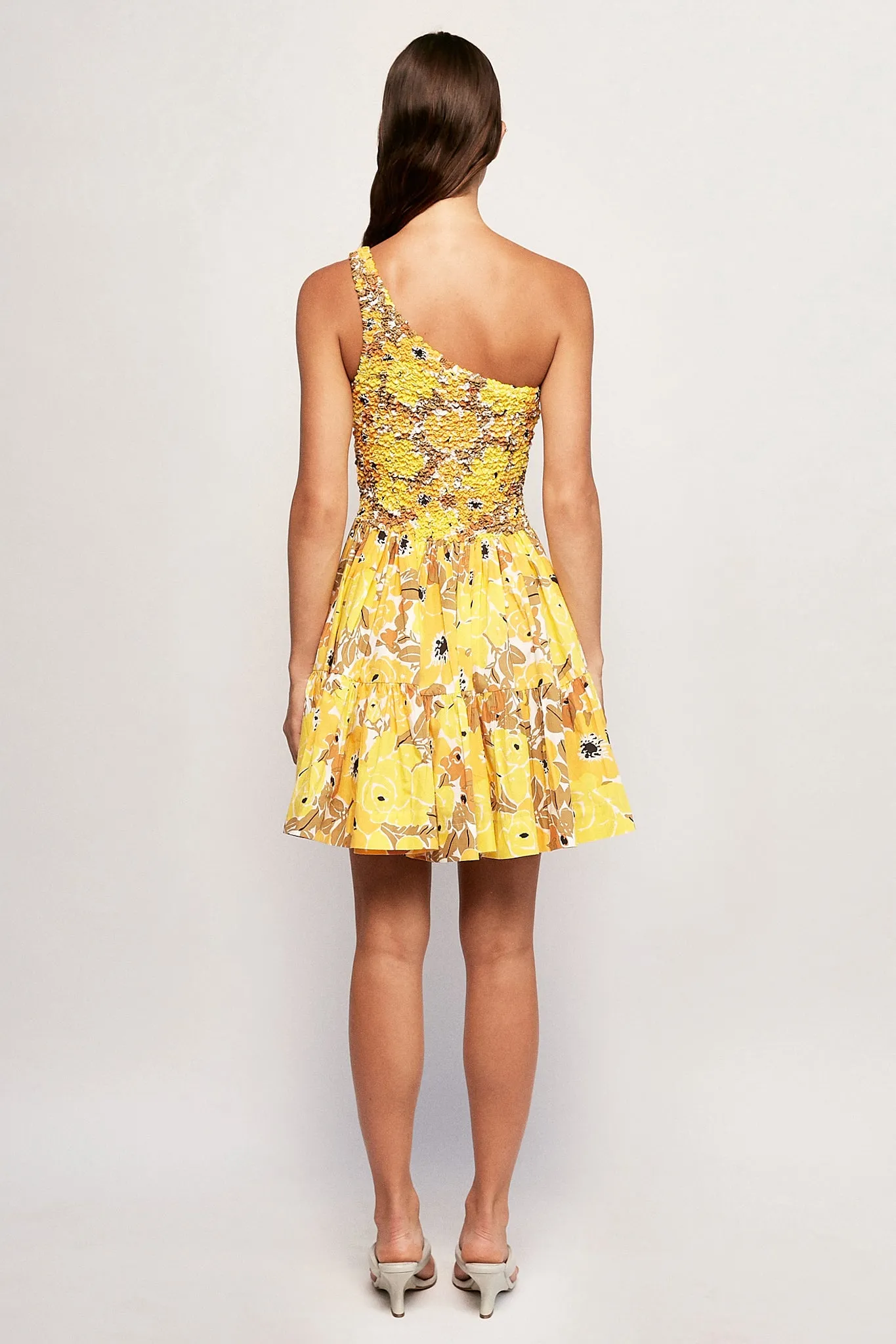 Mottled One Shoulder Mini