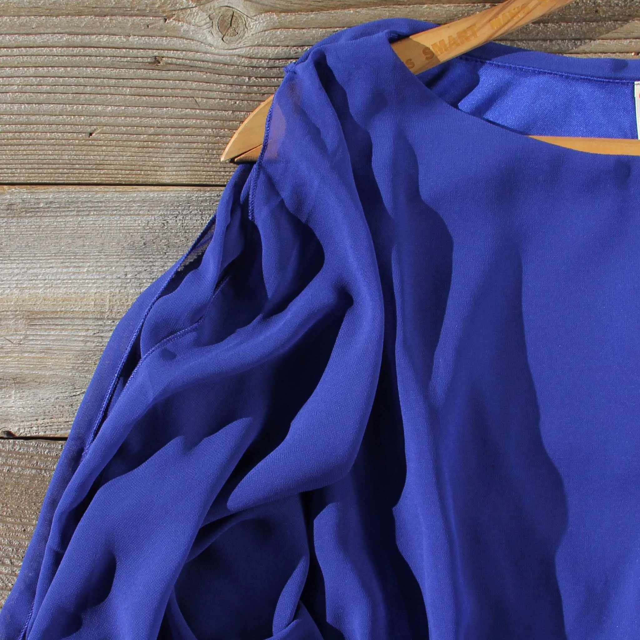 Mystic Winter Dress in Blue