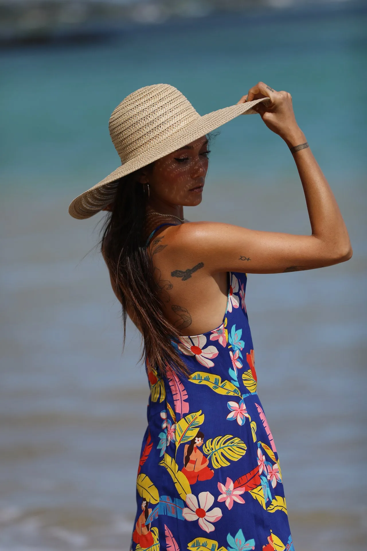 Napili Bay Slit Midi
