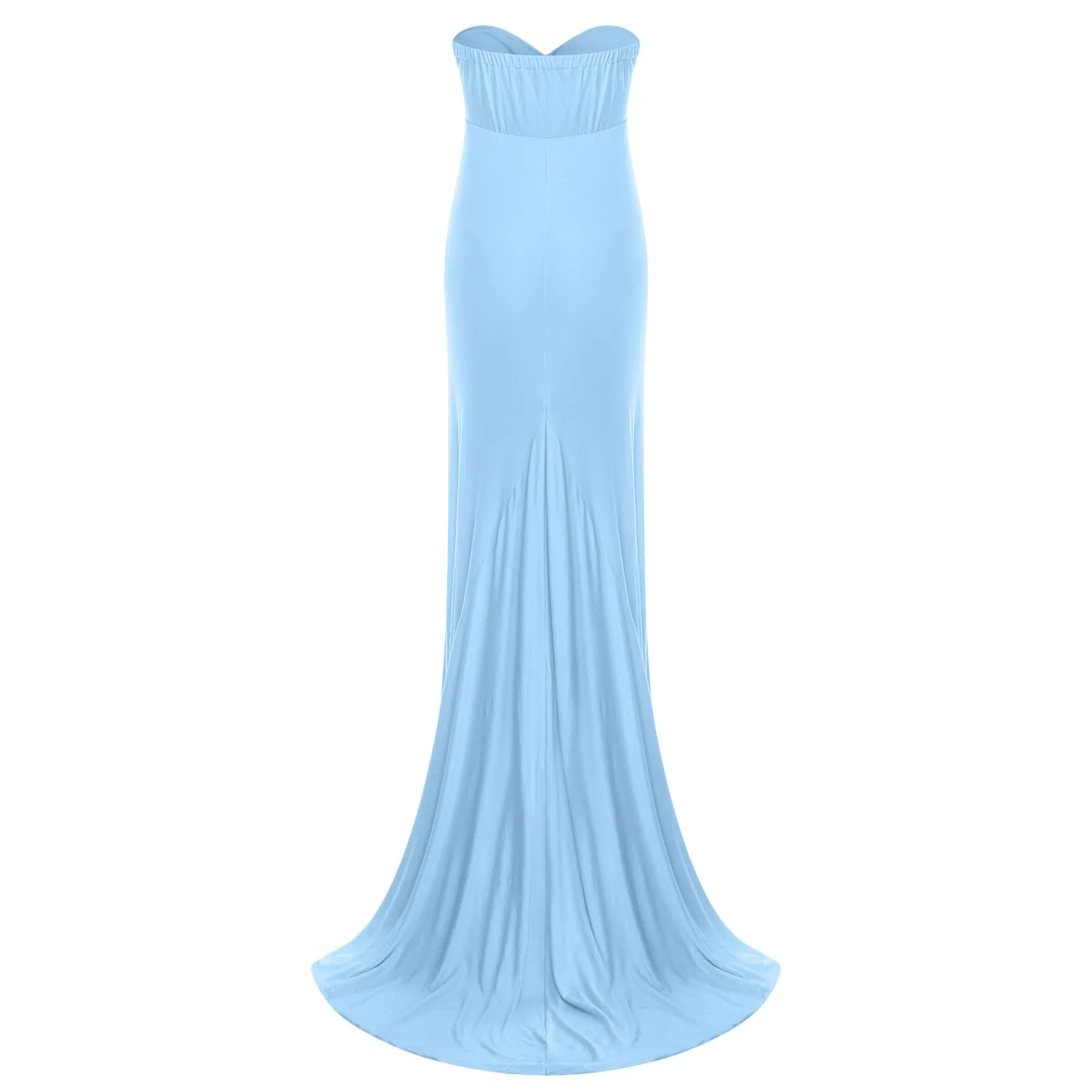 New 2023 Women Pregnant Dress Sexy Sleeveless Strapless Dress For Photography P