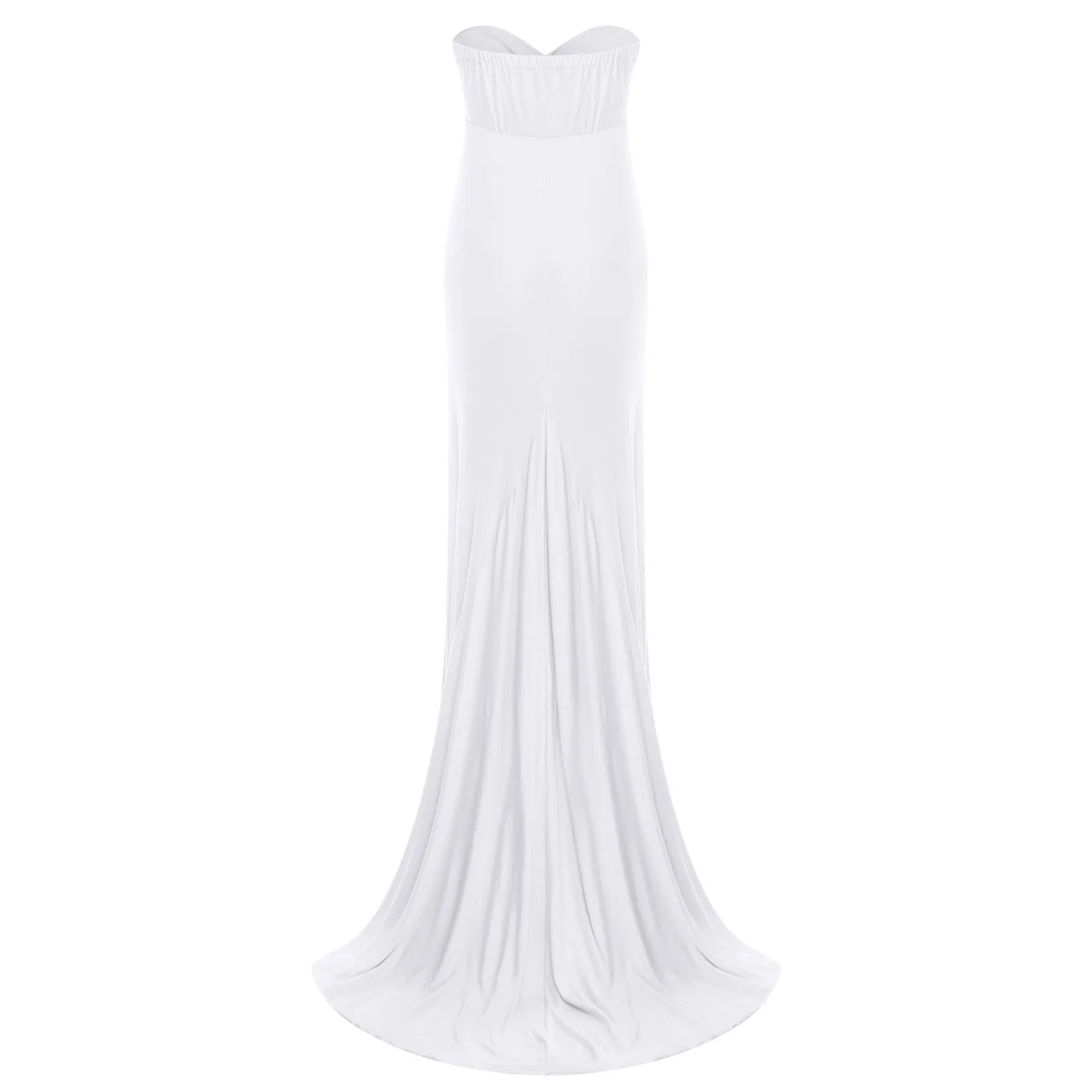 New 2023 Women Pregnant Dress Sexy Sleeveless Strapless Dress For Photography P