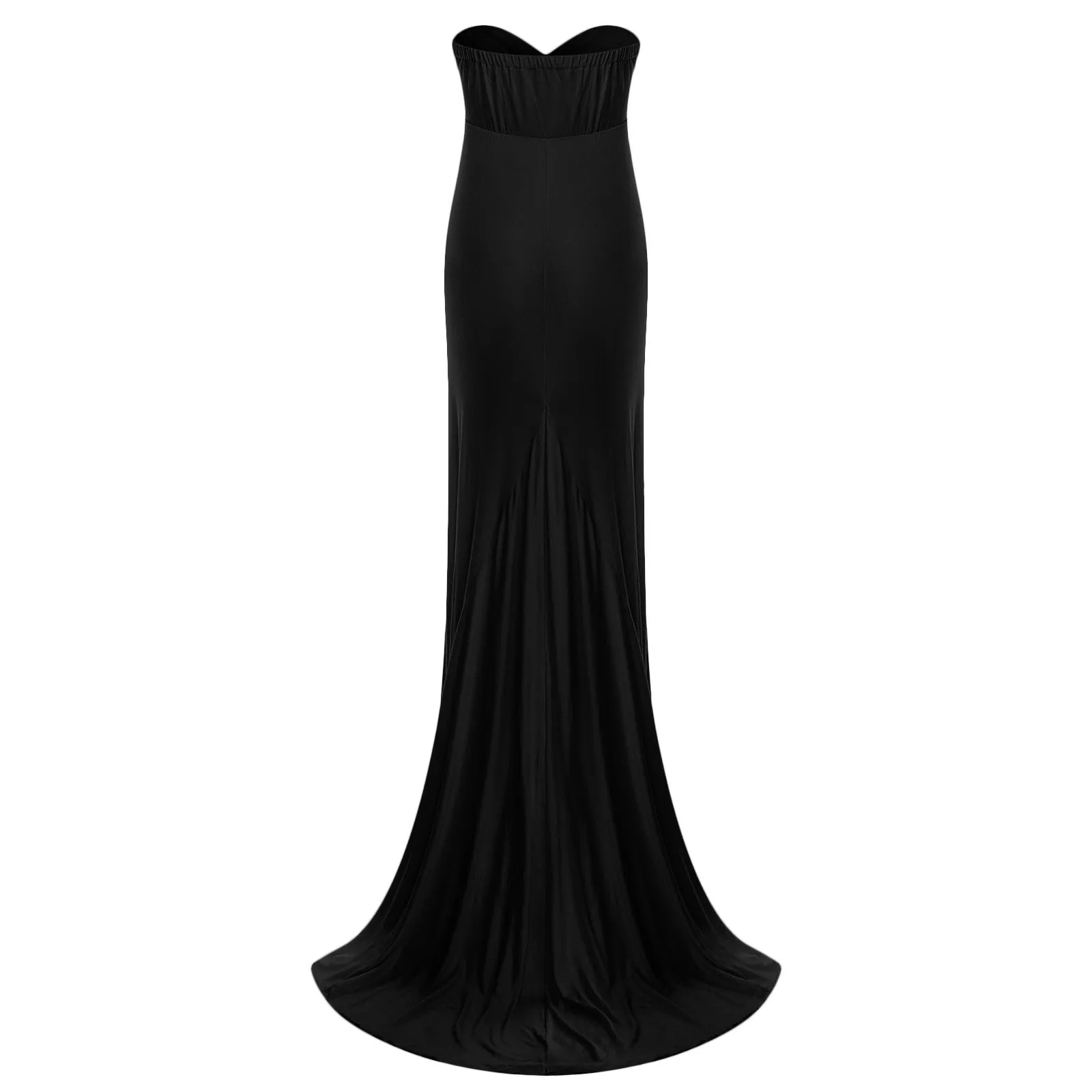 New 2023 Women Pregnant Dress Sexy Sleeveless Strapless Dress For Photography P