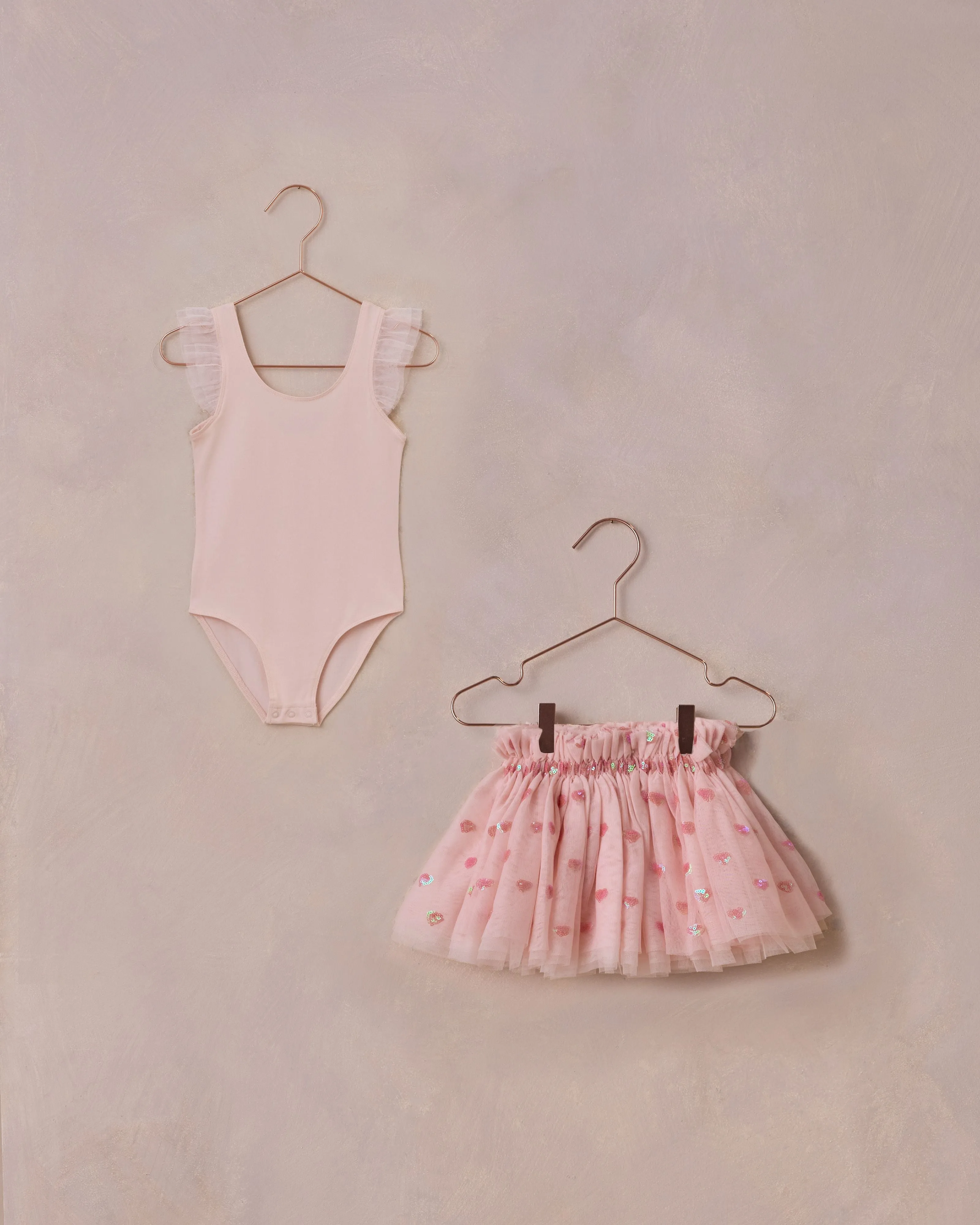 Noralee - Lottie Tutu Set - Blush Hearts
