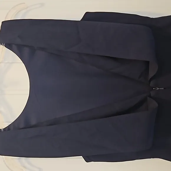 *NWOT* Dessy Collection Vivian Diamond Draped Backless Crepe Dress