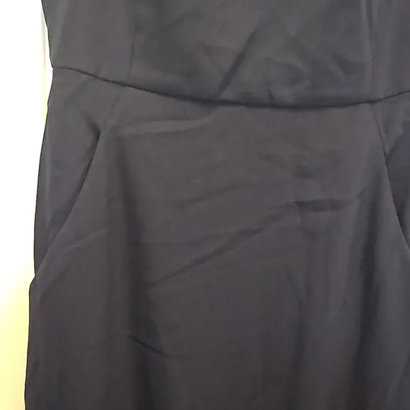 *NWOT* Dessy Collection Vivian Diamond Draped Backless Crepe Dress