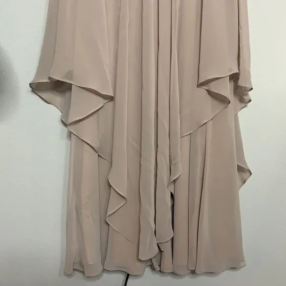 NWOT Eliza J Sleeveless Lace &amp; Chiffon Gown 4