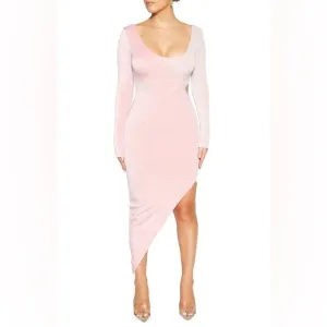 NWOT Naked Wardrobe asymmetrical dress