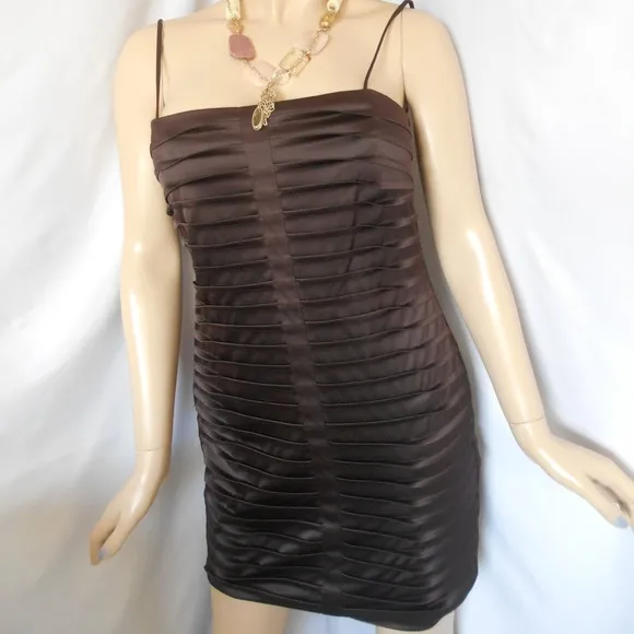 Nwt $300 CALVIN KLEIN Sz 6 Draped Dress FEMININE!