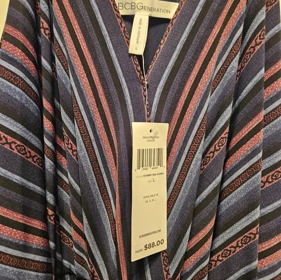 NWT BCBGeneration Draped Skirt Dress