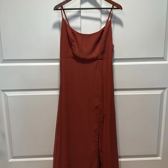 NWT Birdy Grey Amy Dress Chiffon Spice Women’s XL
