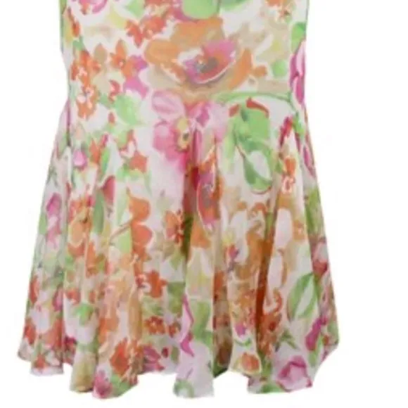🌸NWT LAUREN RALPH LAUREN🌸FLORAL CHIFFON DRESS🌸