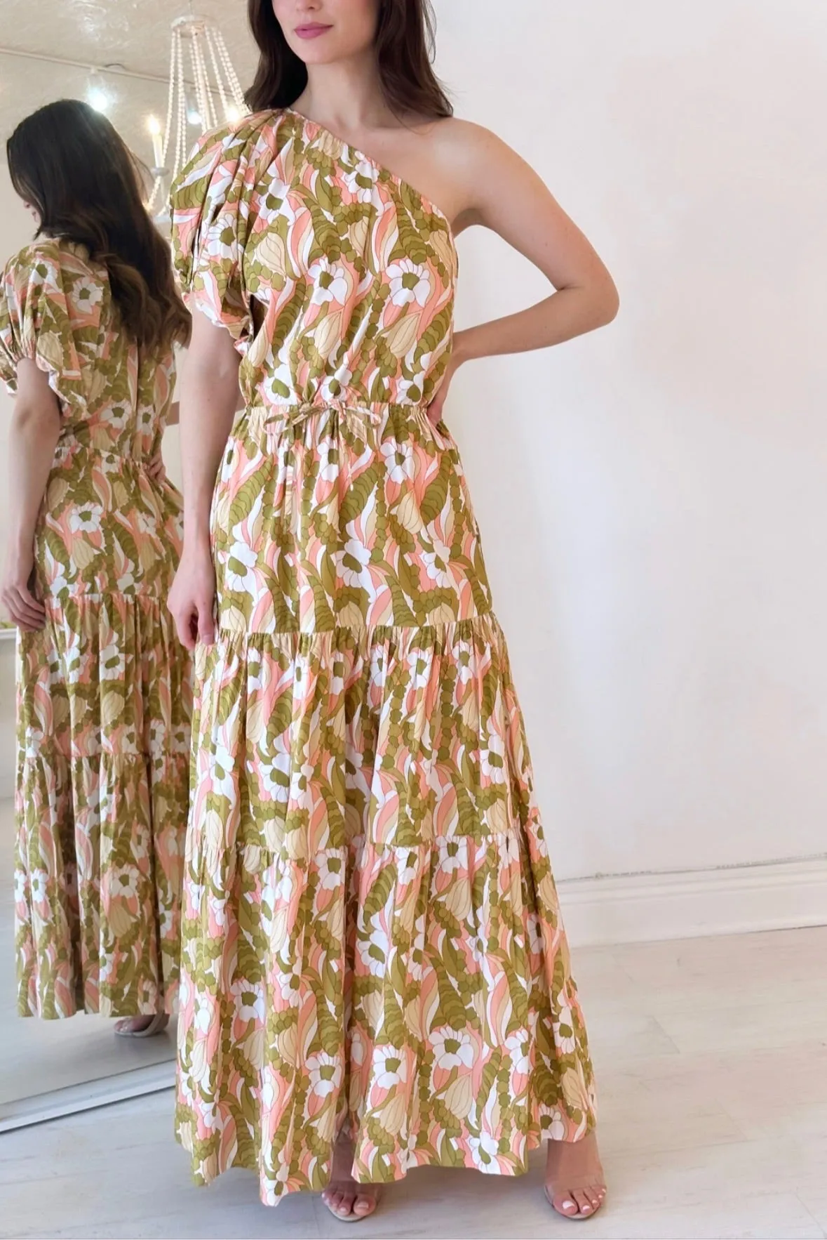 ONE SHOULDER MAXI