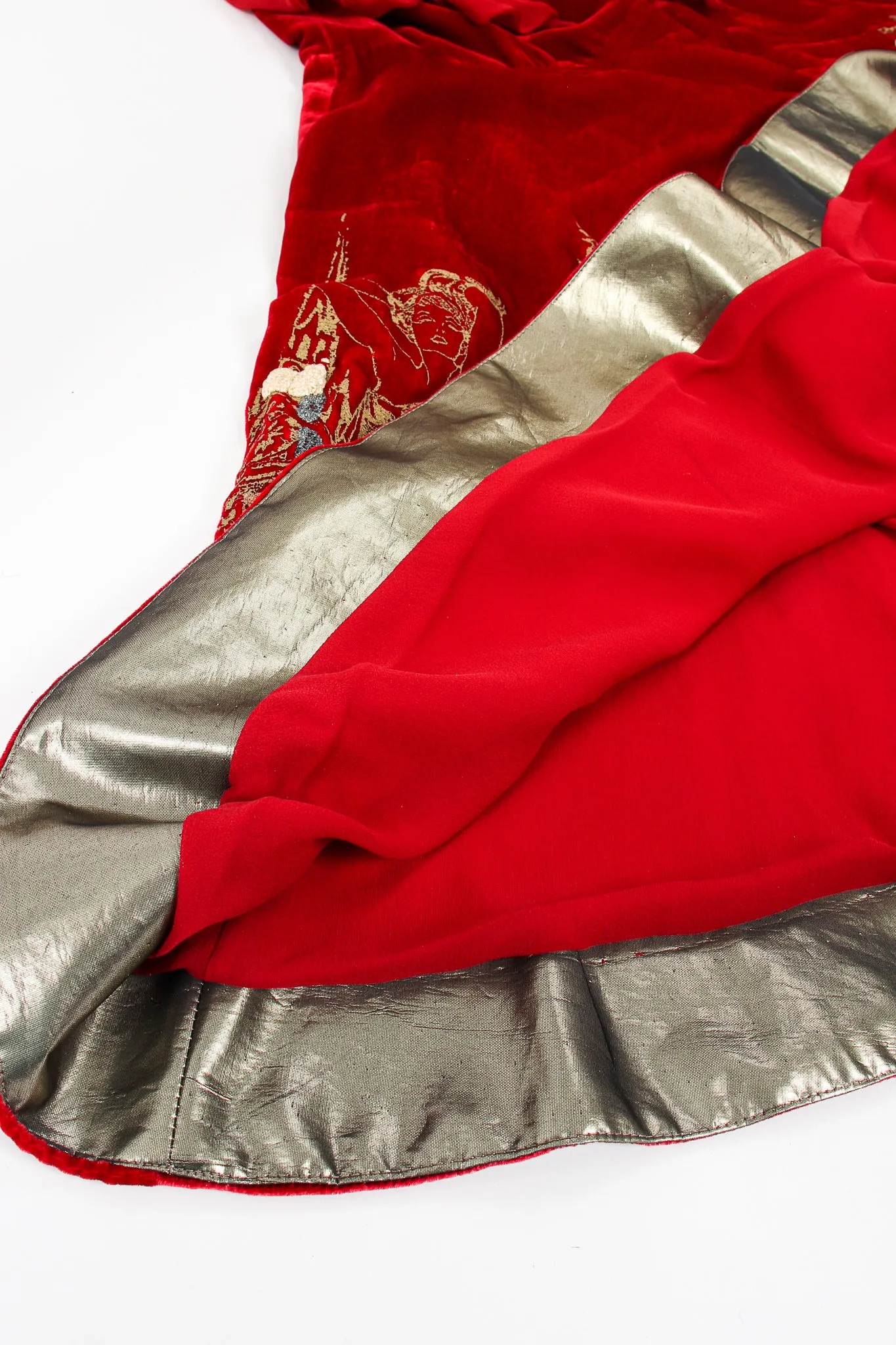 Parisienne Velvet Trumpet Gown