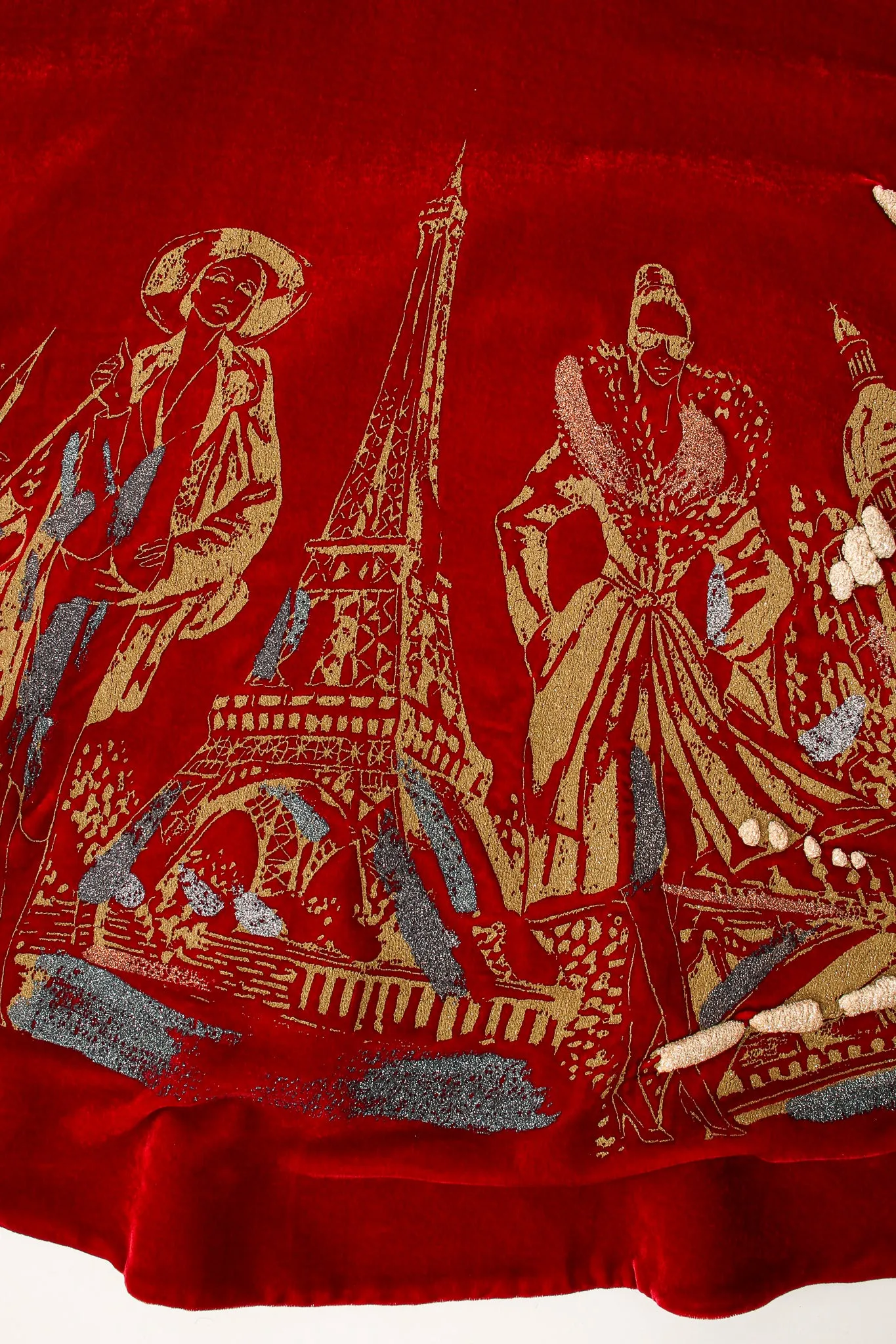 Parisienne Velvet Trumpet Gown