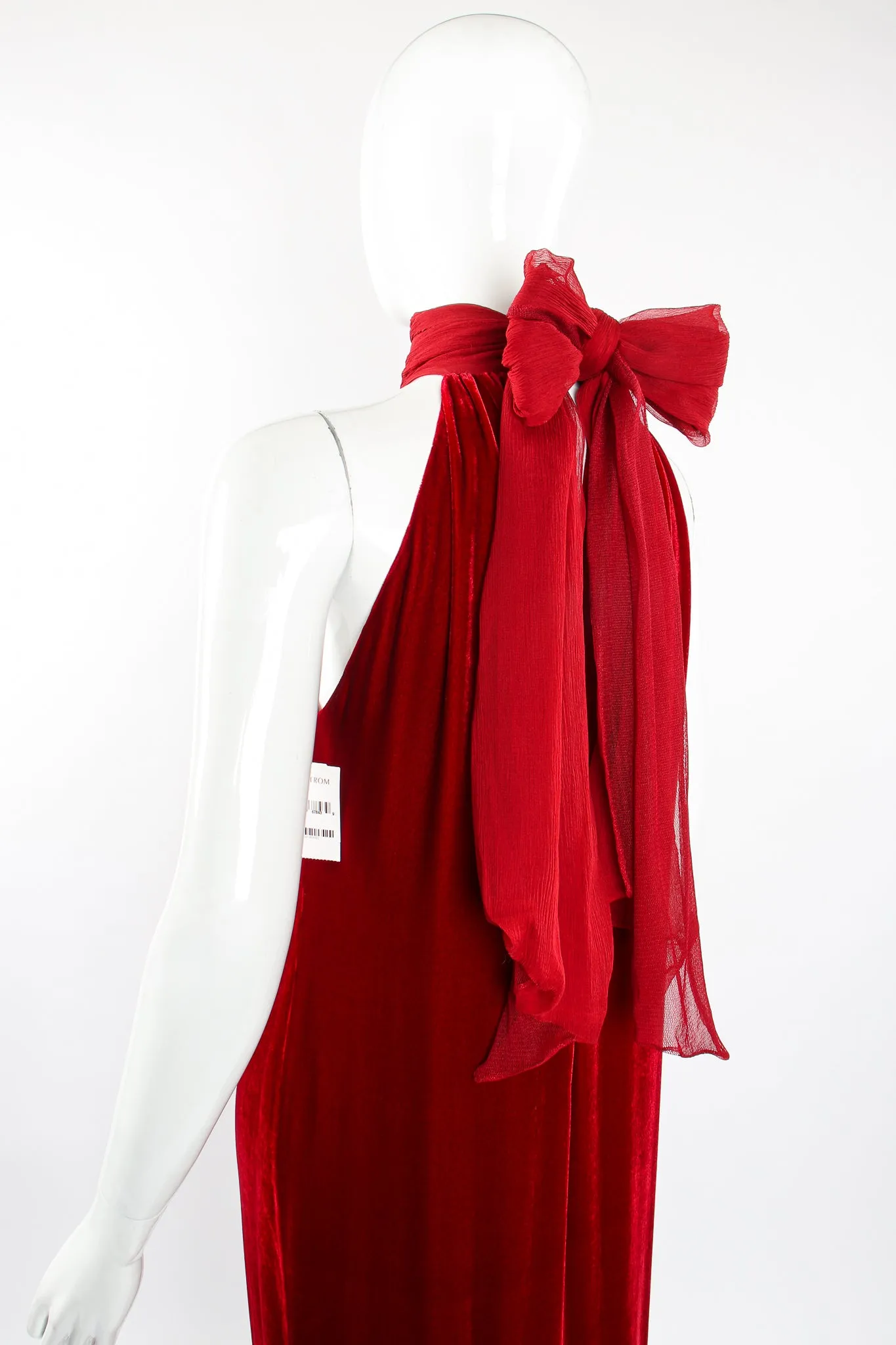 Parisienne Velvet Trumpet Gown