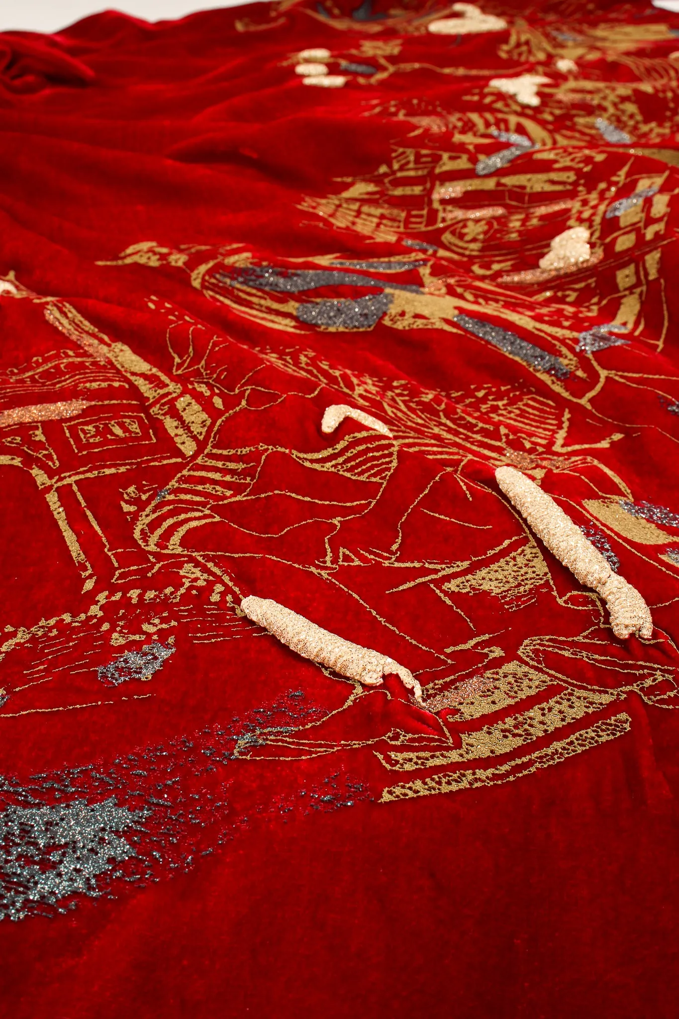 Parisienne Velvet Trumpet Gown