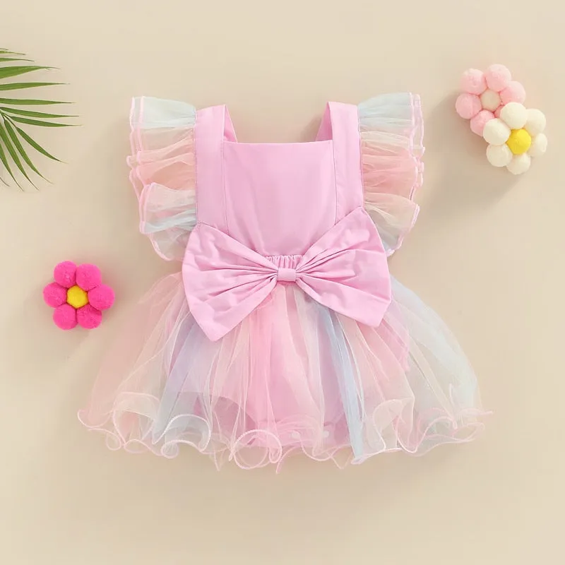 Pastel Rainbow Romper