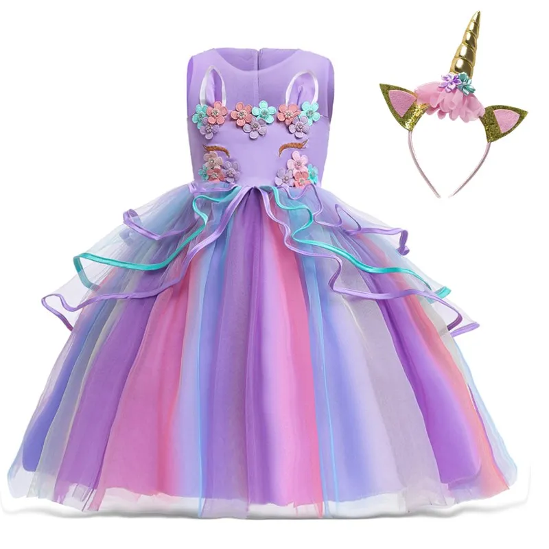 Pretty Purple Unicorn Dress